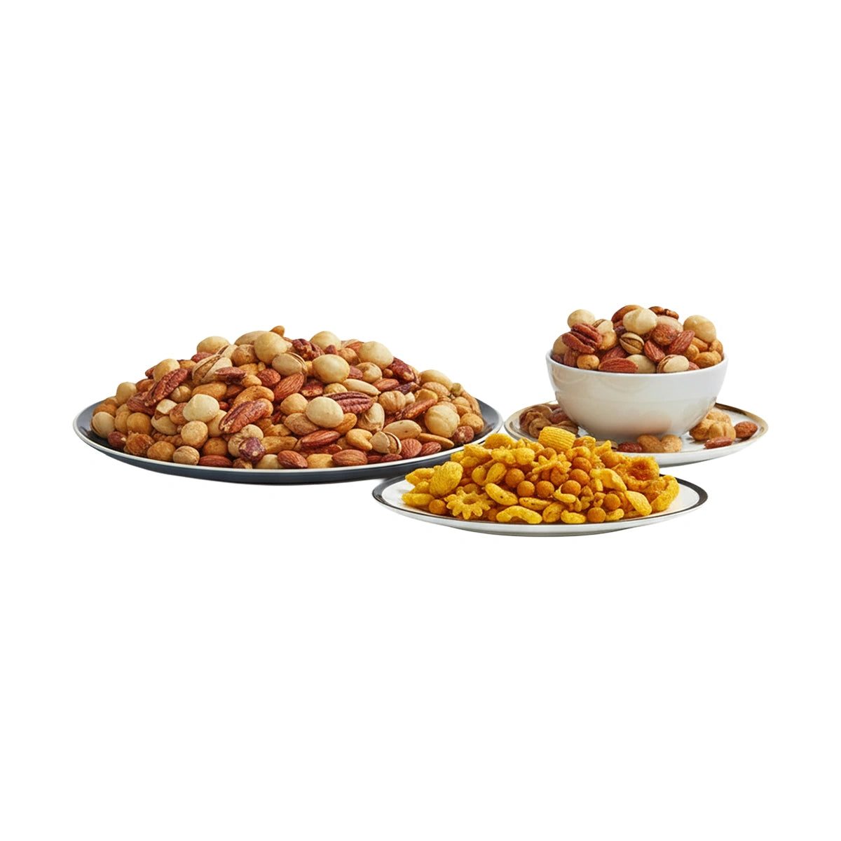 عرض كيلو مشكل مكسرات فاخر + نص مقرمشات سوري هدية